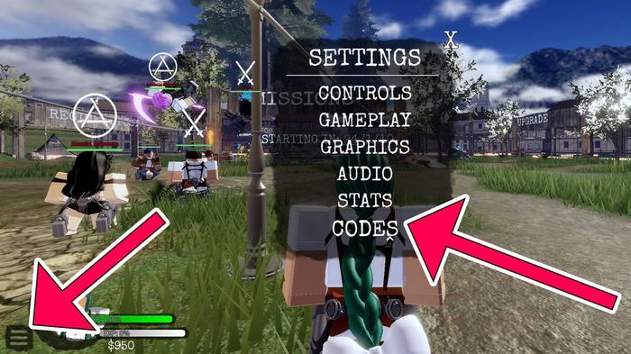 Here's how to use Attack on Titan Evolution codes (or AoTE codes) in Roblox.