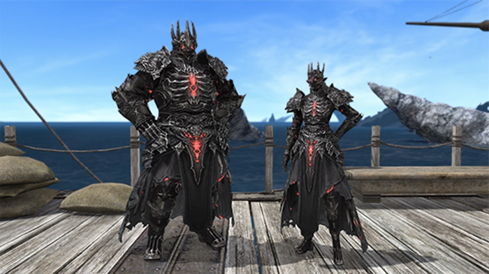Image of two villainous characters in FFXIV.