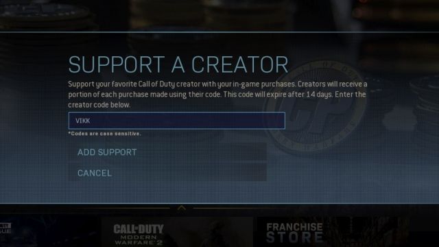 Call of Duty Warzone Vanguard Creator Codes