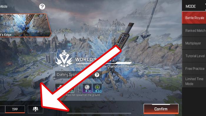 A button in Apex Mobile might be used to switch to solo mode, but not just yet.