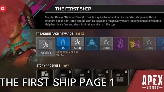 Apex Legends Season 6 The First Ship Quest Page 1