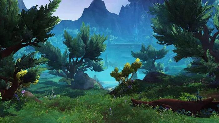 World of Warcraft: Dragonflight Evoker starting area