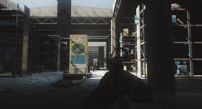 A PMC player on the Interchange map in Escape From Tarkov.