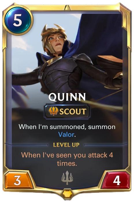 Quinn's Standard Card