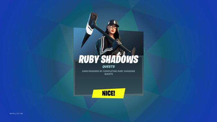 How To Unlock The Ruby Shadows Fortnite Skin For Free.
