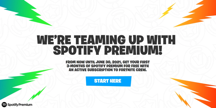 Fortnite New Spotify