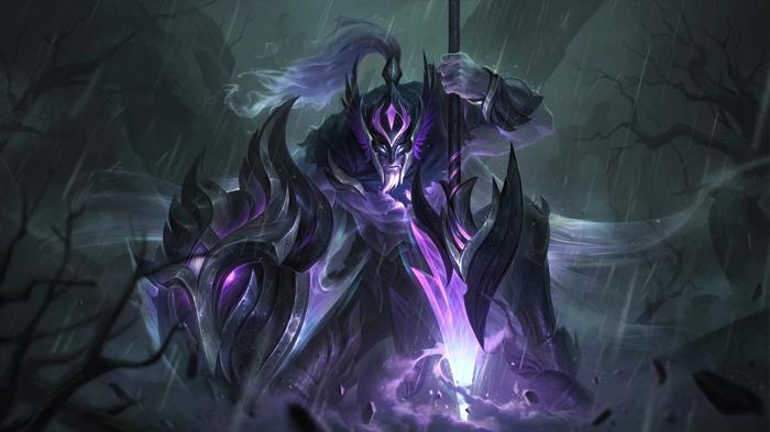 Ashen Knight Pantheon from League of Legends