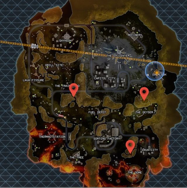 Here are the vault locations, but you'll still need a key.