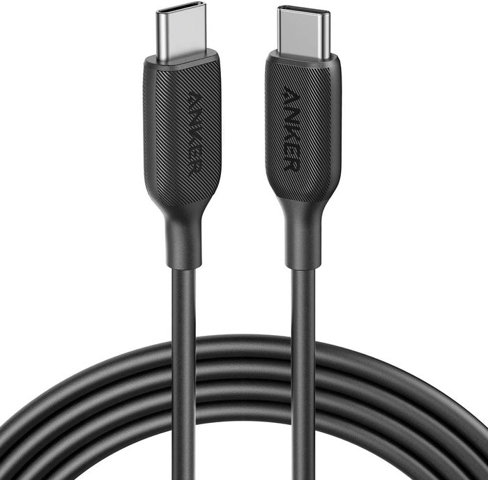 Best USB-C cable Anker, product image of white USC-C cable