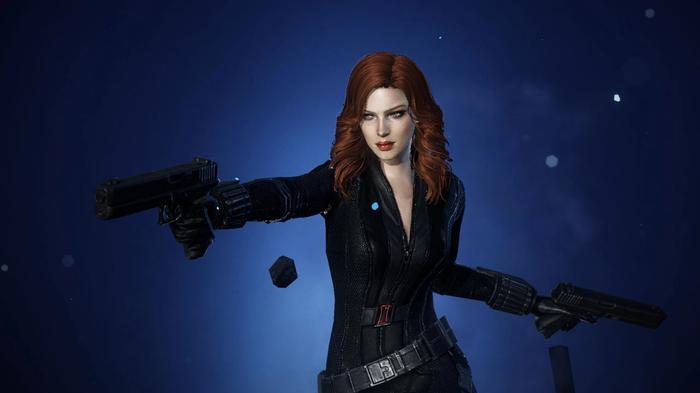 Black Widow in Marvel Future Revolution.