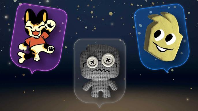 Three icons from various Jackbox games.