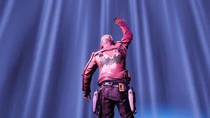 Guardians of the Galaxy Star-Lord Huddle Up pose