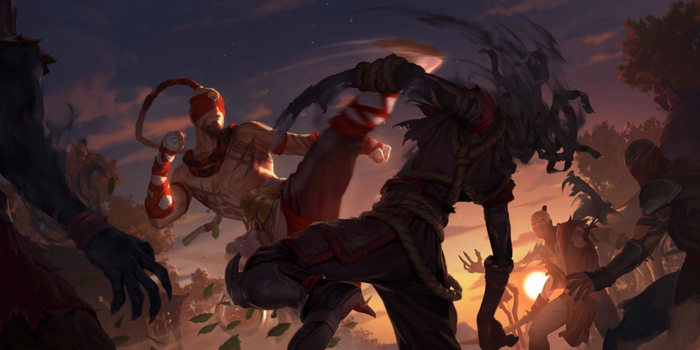 Expect Lee Sin to use some of his LOL abilities