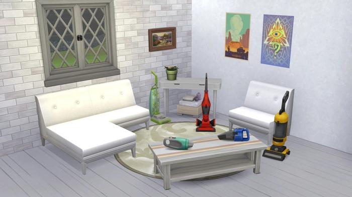 Bust The Dust kit from Sims 4