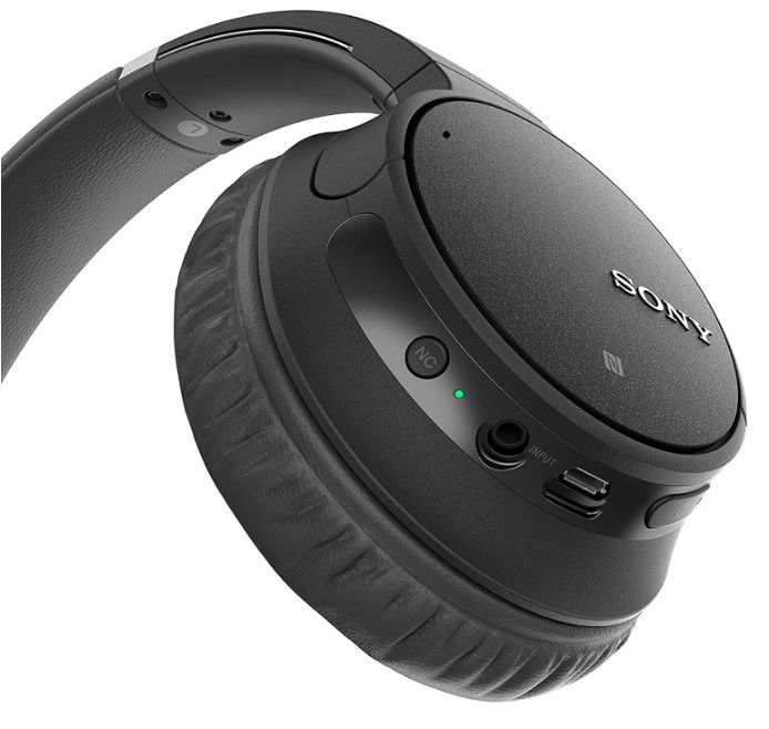 Sony earphones closeup