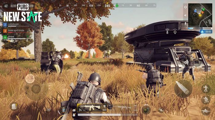 An assault taking place within PUBG New State.