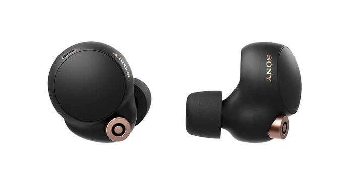 Best Earbuds 2021 Sony, product image of black wireless earbuds