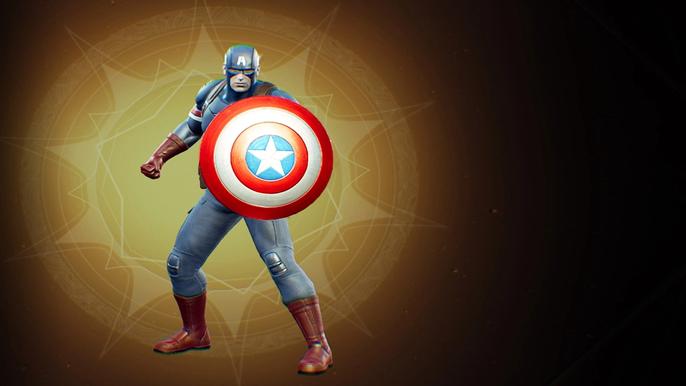 Captain America in Marvel Midnight Suns