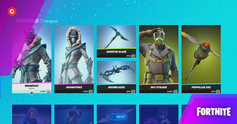 fortnite item shop today