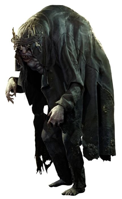 Image depicting one of resident evil village's boss characters