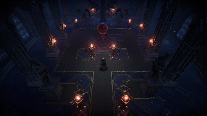 Image of an altar within your castle in V Rising.