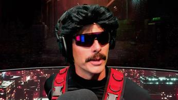 Image showing Dr Disrespect on red background