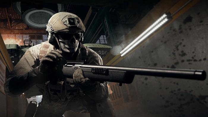 Image showing Warzone player holding sniper rifle