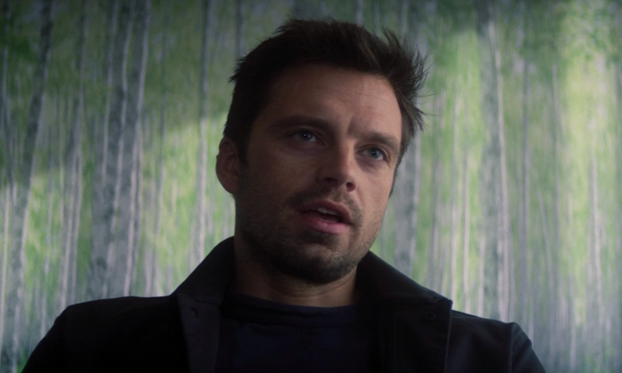 Sebastian Stan from Falcon and the Winter Soldier.