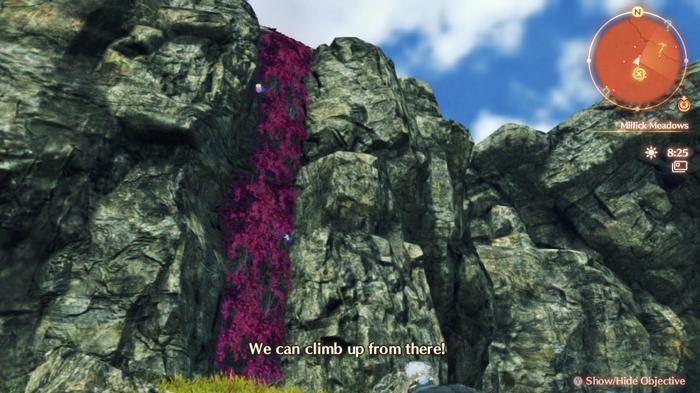 How to climb walls in Xenoblade Chronicles 3.