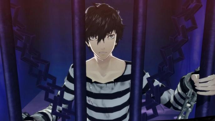 Joker in the Velvet Room prison