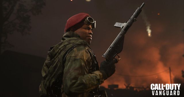 World War 2 Soldier Holding Type 100 SMG