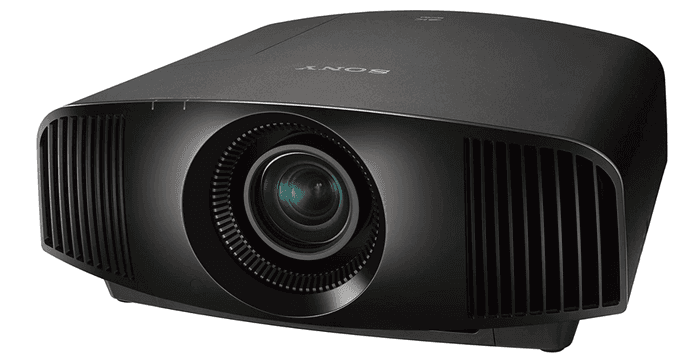 best projector, product image of a black projector