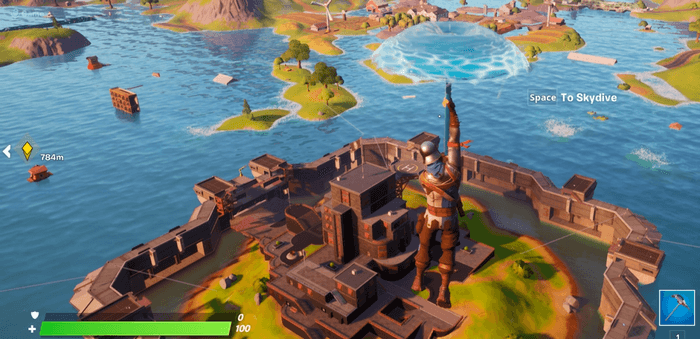 Fortnite Chapter 2 Season 3 The Authority location guide.