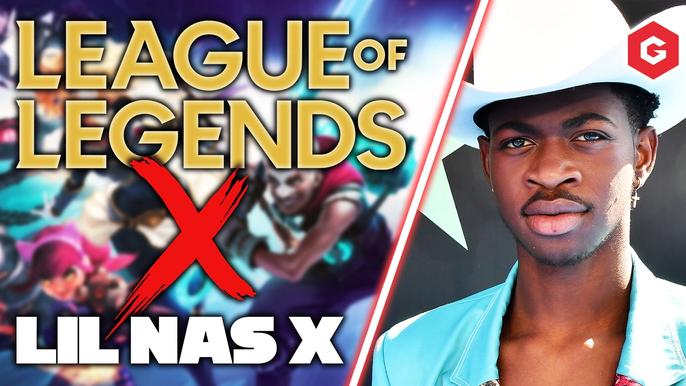An image of Lil Nas X in League of Legends.