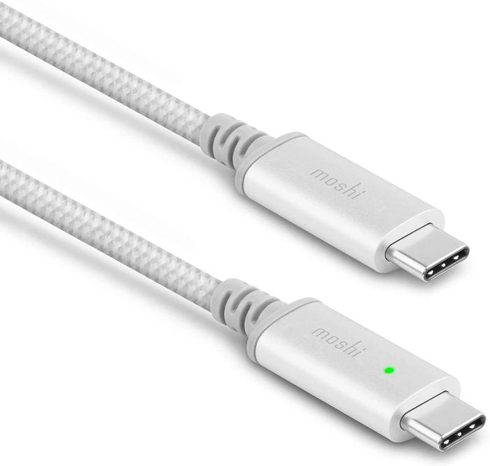 Best USB-C Cable for durability, product image of white USB C cable