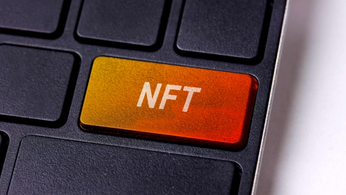 NFT button on a keyboard.