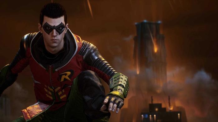 Image of Robin in Gotham Knights.