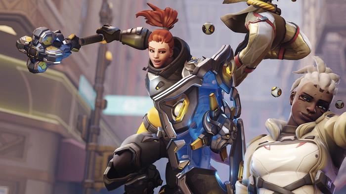 Image of two fighters in Overwatch 2.