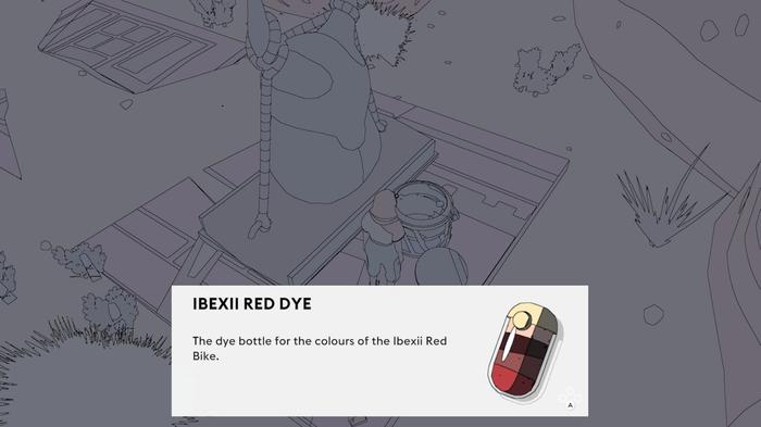 Finding the Ibexii Red Dye in Sable