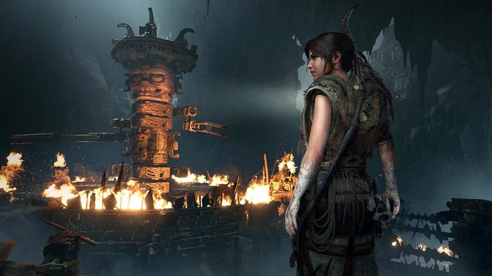An image from Tomb Raider, on the Square Enix IPs included in the deal.