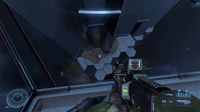 The blue doll from the Fog skull challenge in Halo Infinite is on the left.