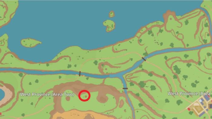 Sixth Green Stake location in Pokemon Scarlet and Violet.