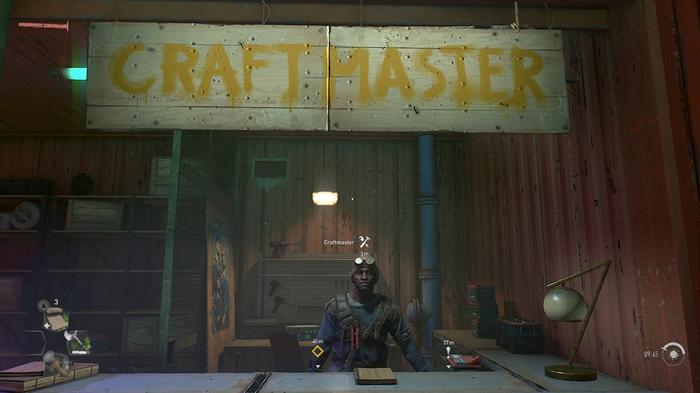 Dying Light 2 Craftmaster Stall on PK HQ Ship