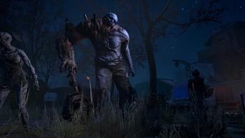 Dying Light 2 Official Screenshot of a Revanant Monster. The image shows the growths on the back of a Revenant.