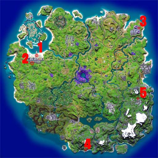 Fortnite character infiltrator locations