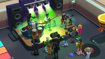 Image of a Student's Union party in Two Point Campus.