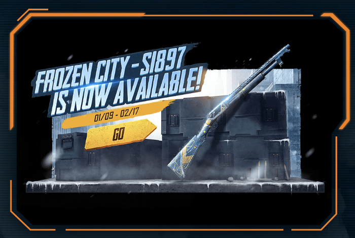 frozen city s1897 skin pubg mobile season 11