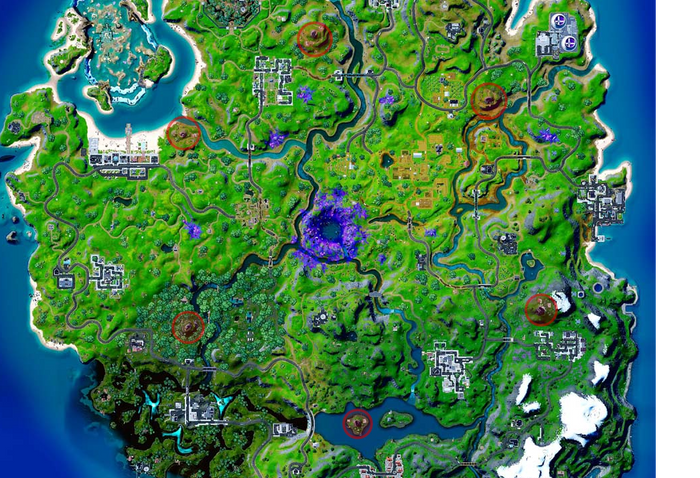Fortnite Guardian Tower locations