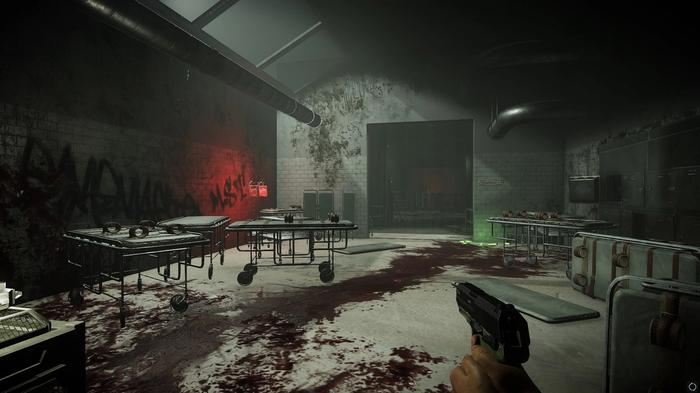 Image of a bloody warehouse in Deceit.
