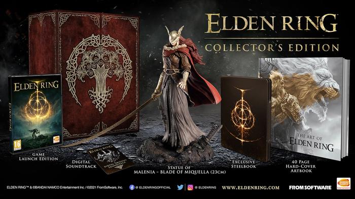 Elden Ring's Collector's Edition and bonuses.